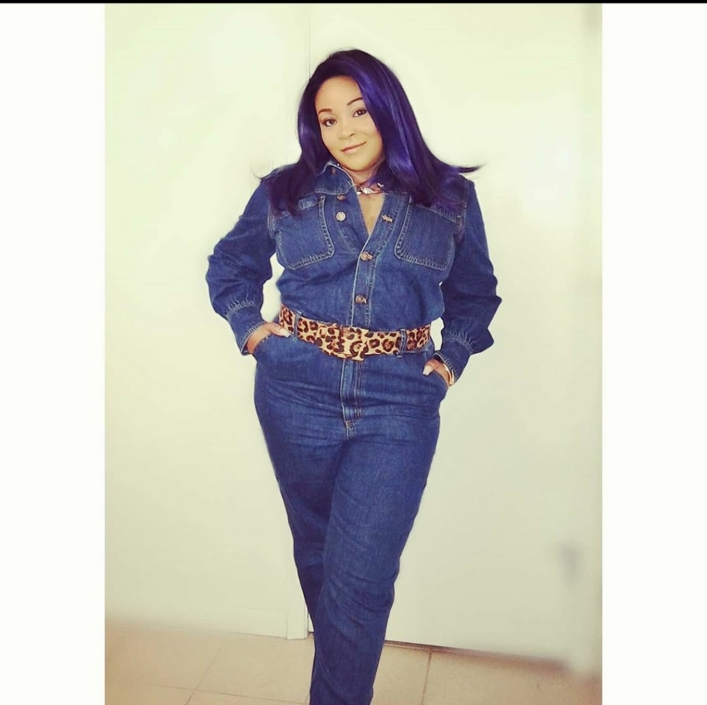 Happy Nature Denim jumpsuit